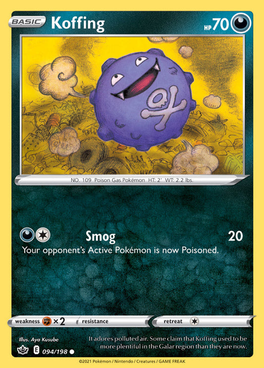 Koffing - Chilling Reign 094/198 - Common