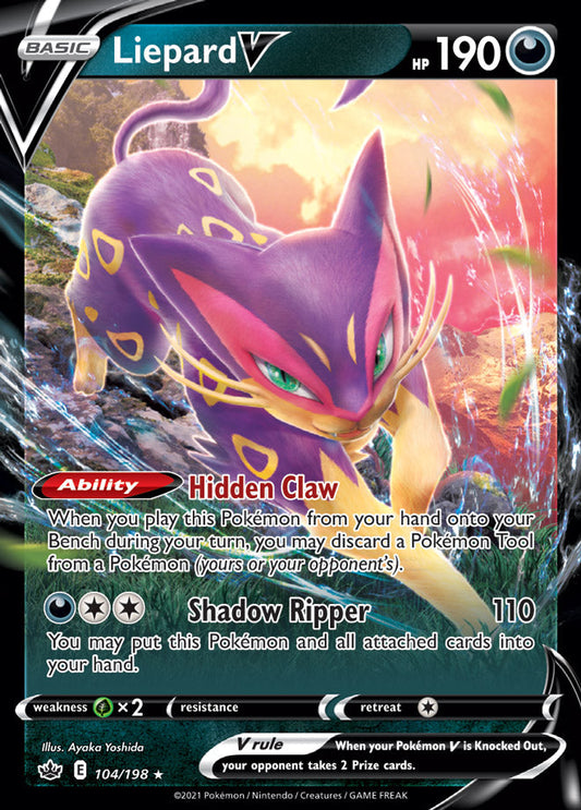 Liepard V - Chilling Reign 104/198 - Ultra Rare