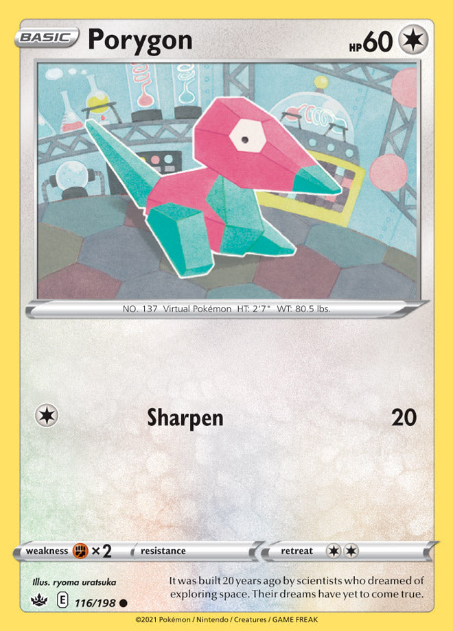 Porygon - Chilling Reign 116/198 - Common