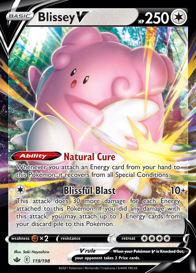 Blissey V - Chilling Reign 119/198 - Ultra Rare