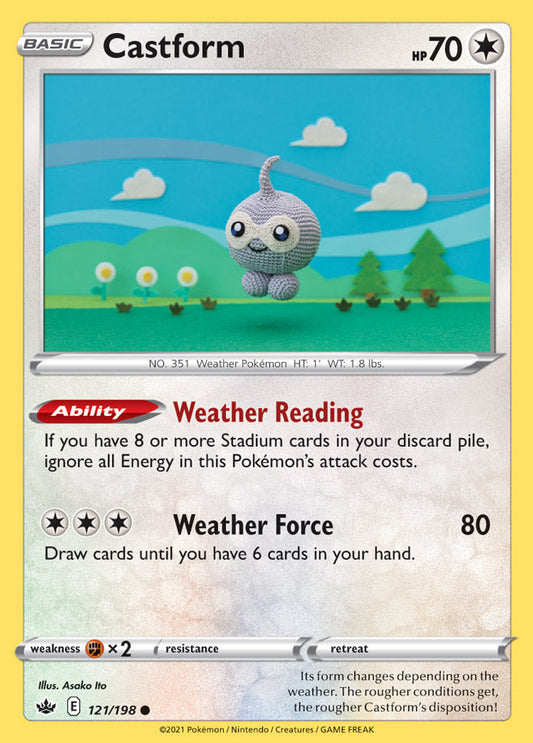 Castform - Chilling Reign 121/198 - Common