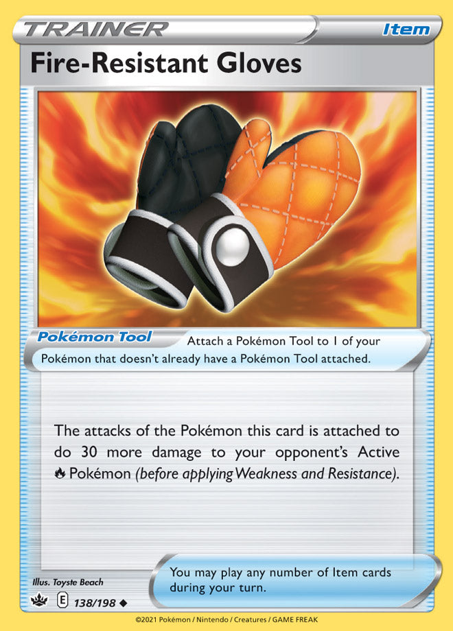 Fire-Resistant Gloves - Chilling Reign 138/198 - Uncommon
