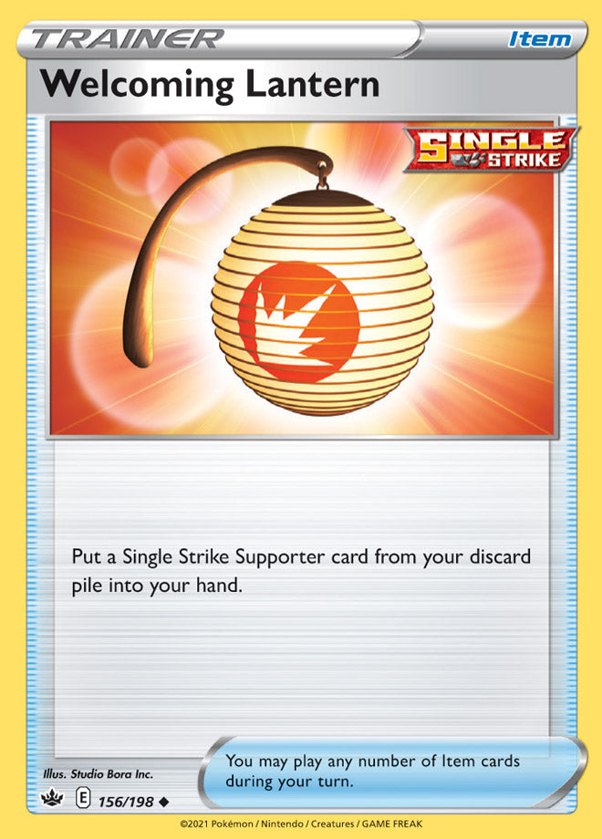 Welcoming Lantern - Chilling Reign 156/198 - Uncommon