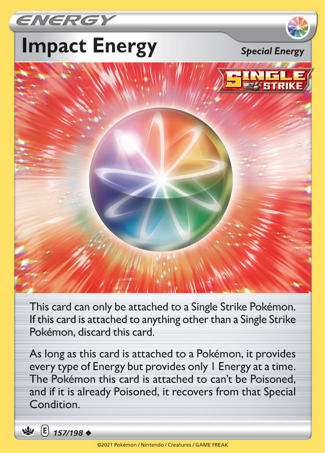 Impact Energy - Chilling Reign 157/198 - Uncommon