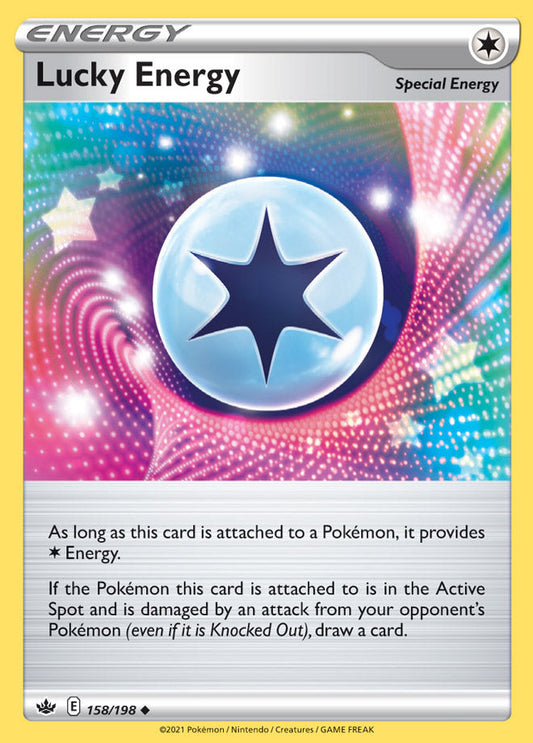 Lucky Energy - Chilling Reign 158/198 - Uncommon