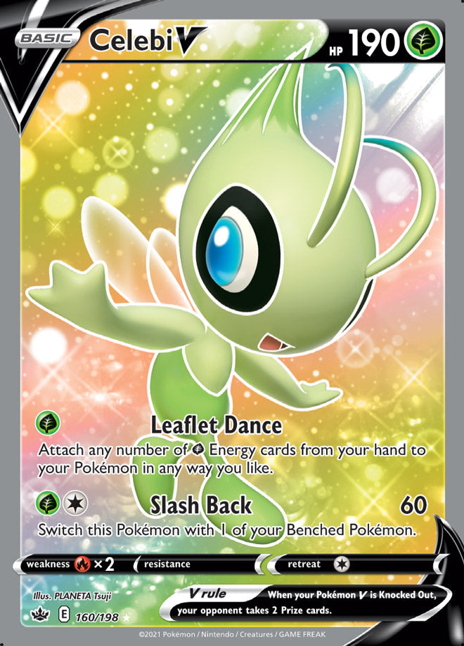 Celebi V - Chilling Reign 160/198 - Full Art