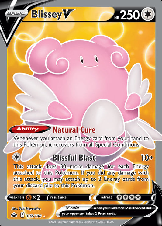 Blissey V - Chilling Reign 182/198 - Full Art
