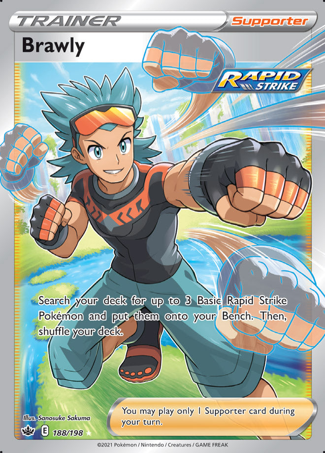 Brawly - Chilling Reign 188/198 - Full Art