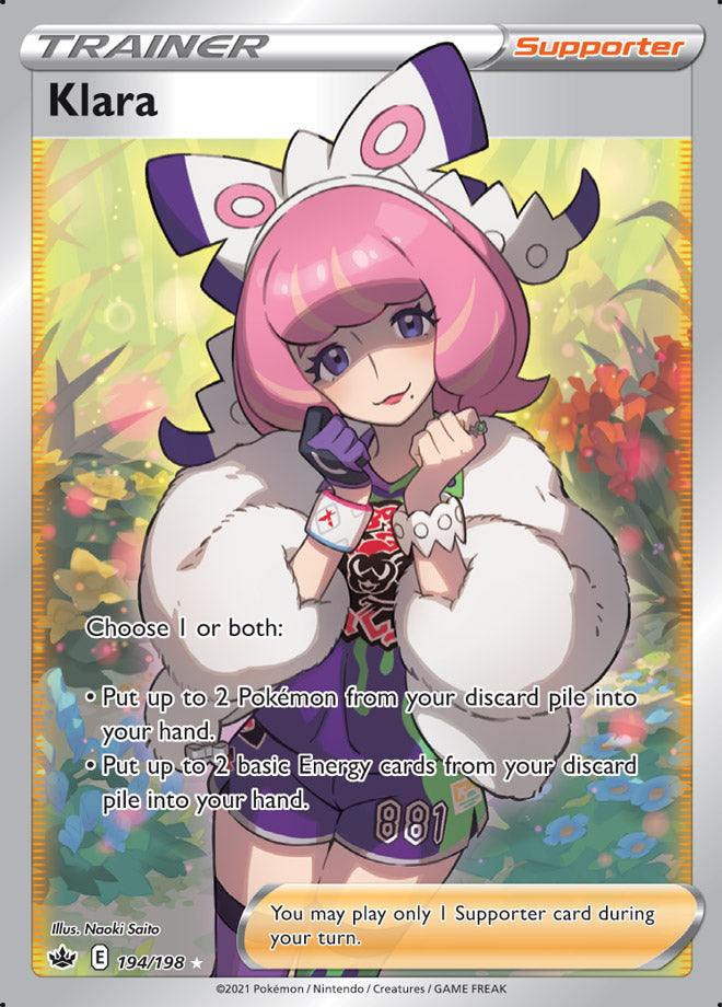 Klara - Chilling Reign 194/198 - Full Art