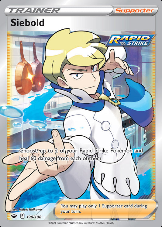 Siebold - Chilling Reign 198/198 - Full Art