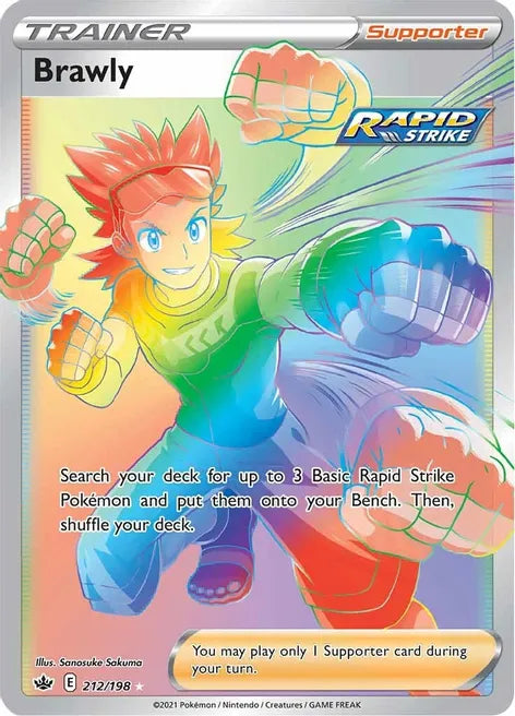 Brawly - Chilling Reign 212/198 - Secret Rare