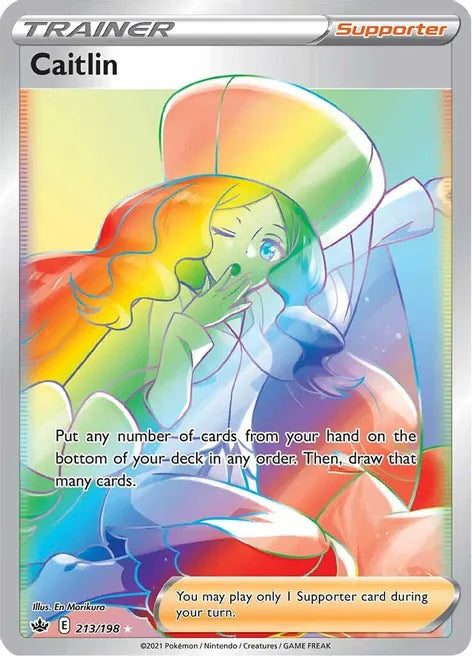 Caitlin - Chilling Reign 213/198 - Secret Rare
