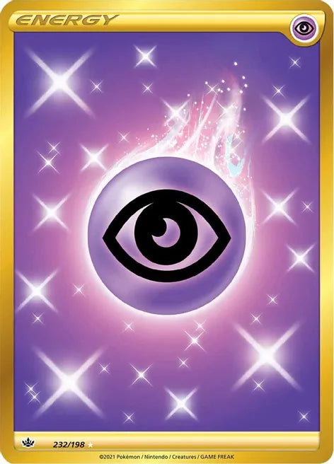 Psychic Energy - Chilling Reign 232/198 - Secret Rare