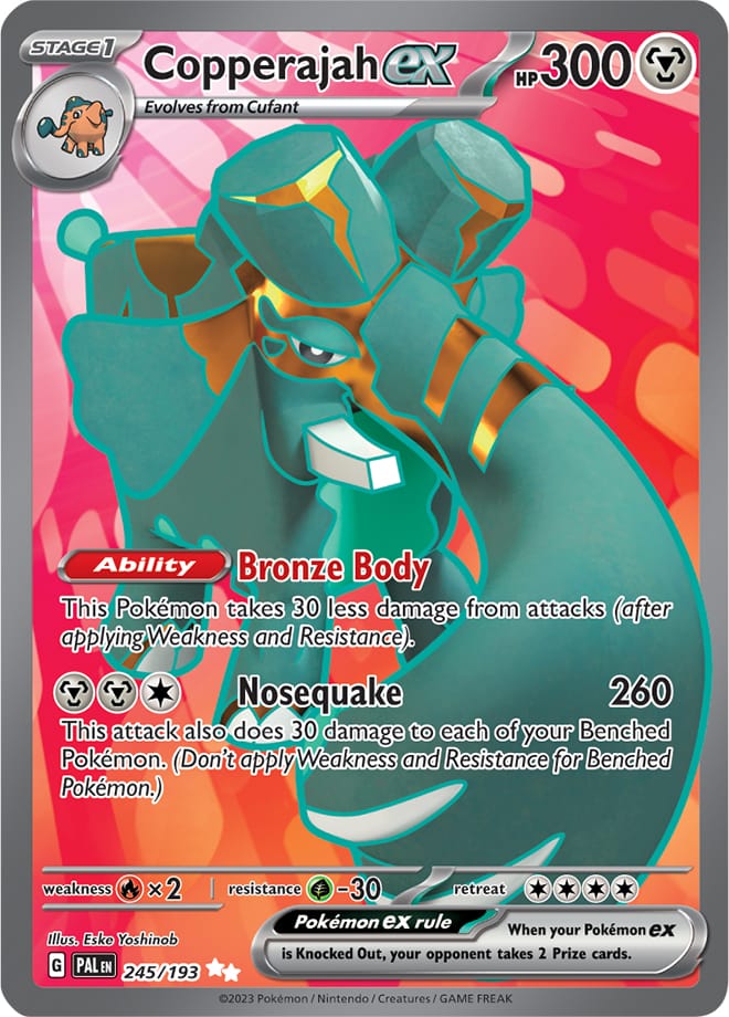 Copperajah ex - Paldea Evolved 245/193 - Full Art