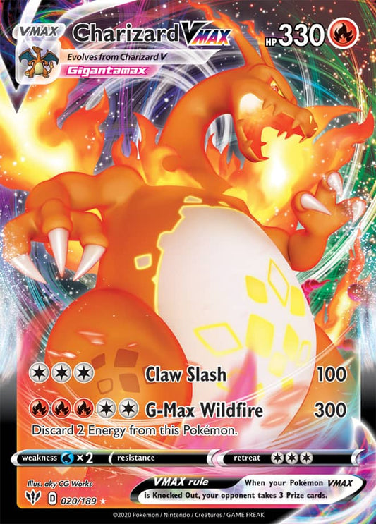 Charizard VMAX - Darkness Ablaze 020/189 - Ultra Rare