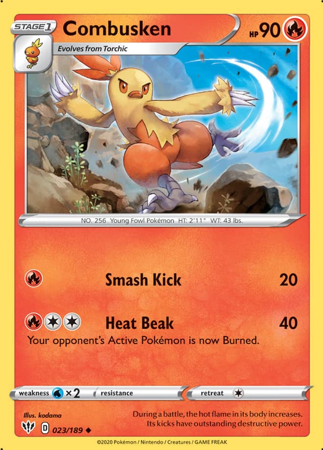 Combusken - Darkness Ablaze 023/189 - Uncommon