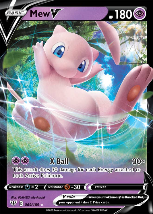 Mew V - Darkness Ablaze 069/189 - Ultra Rare