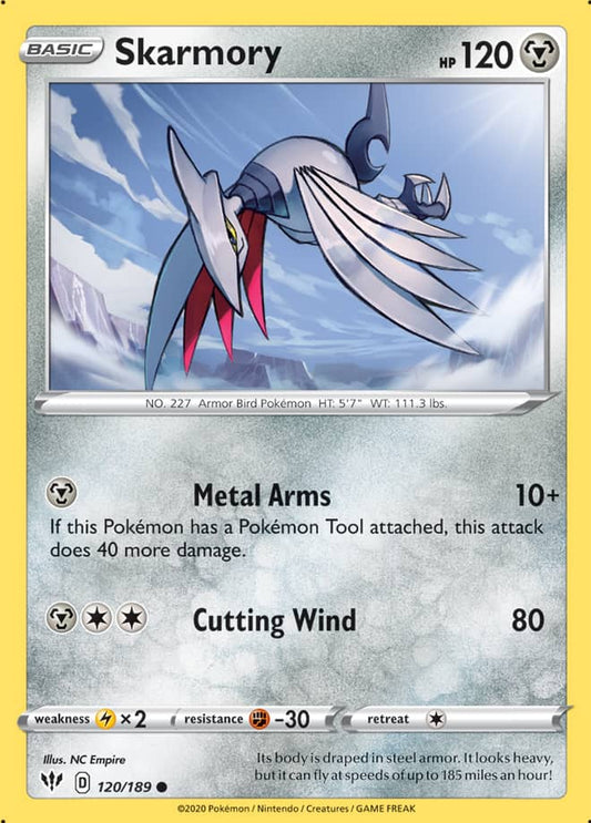 Skarmory - Darkness Ablaze 120/189 - Common