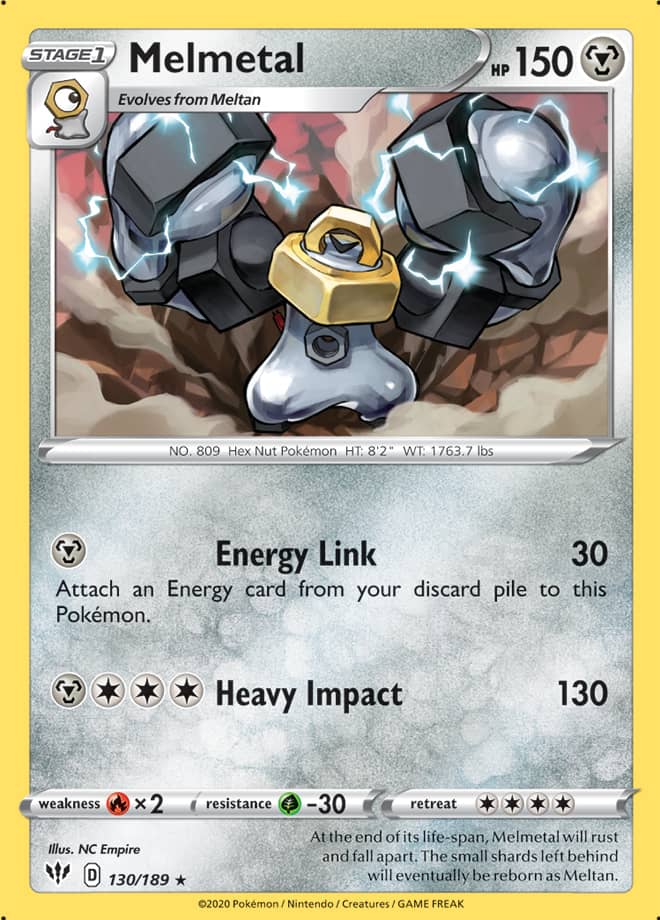 Melmetal - Darkness Ablaze 130/189 - Rare