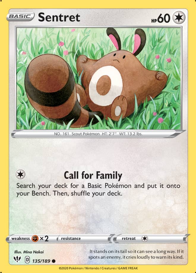 Sentret - Darkness Ablaze 135/189 - Common