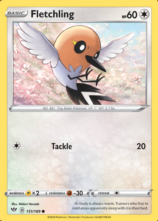 Fletchling - Darkness Ablaze 151/189 - Common