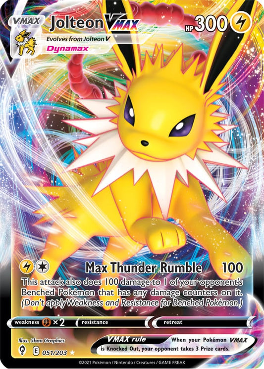 Jolteon VMAX - Evolving Skies 051/203 - Ultra Rare