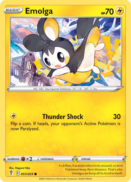 Emolga - Evolving Skies 057/203 - Common