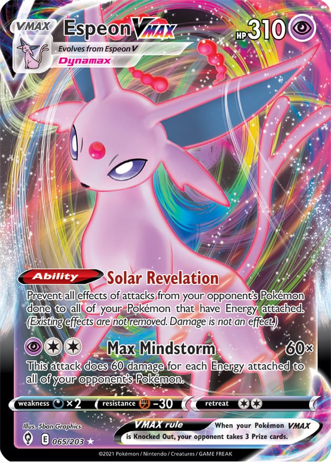 Espeon VMAX - Evolving Skies 065/203 - Ultra Rare