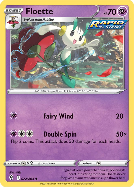 Floette - Evolving Skies 072/203 - Uncommon