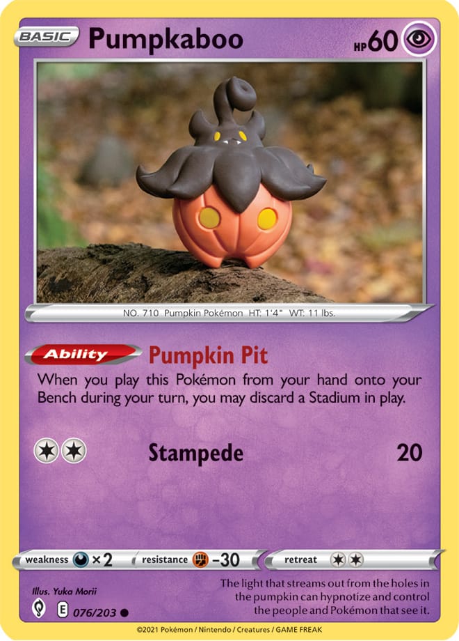 Pumpkaboo - Evolving Skies 076/203 - Common