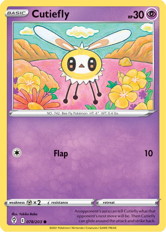 Cutiefly - Evolving Skies 078/203 - Common