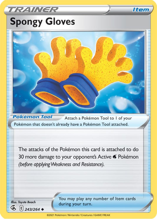 Spongy Gloves - Fusion Strike 243/264 - Uncommon