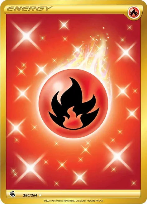 Fire Energy - Fusion Strike 284/264 - Secret Rare