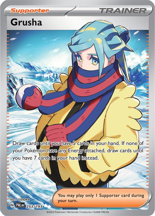 Grusha- Paldea Evolved 253/193 - Full Art