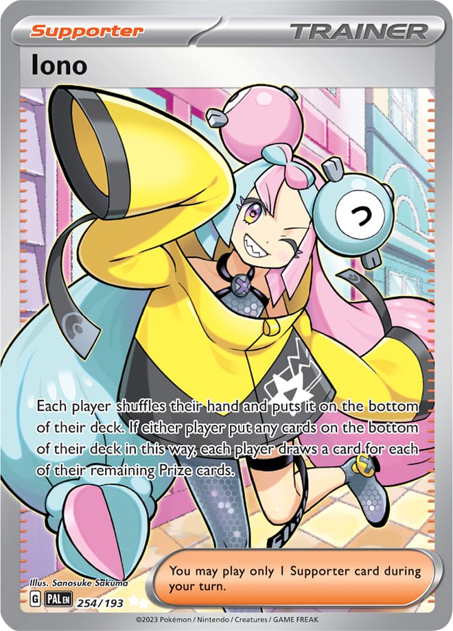 Iono- Paldea Evolved 254/193 - Full Art