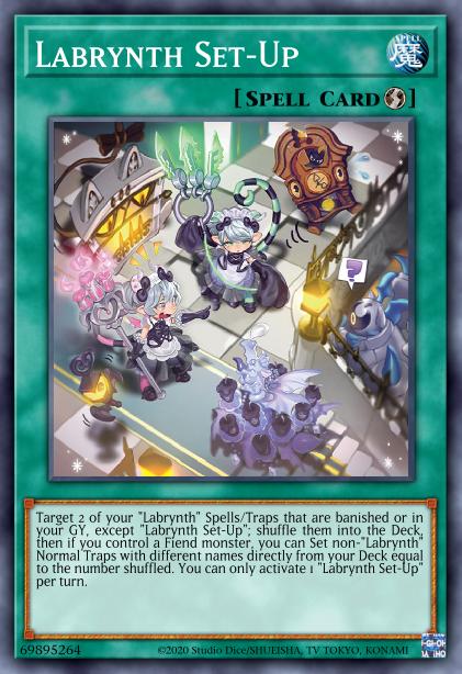 Labrynth Set-Up - MP23-EN234 - 1st Edition - Common