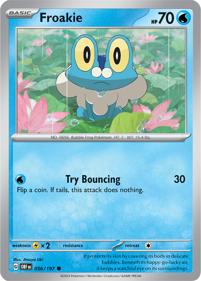 Froakie - Obsidian Flames 056/197 - Common