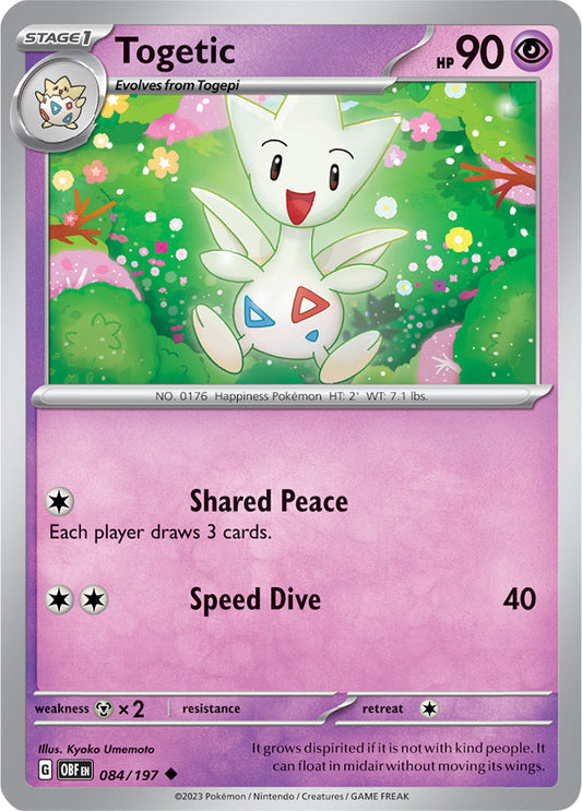 Togetic - Obsidian Flames 084/197 - Uncommon