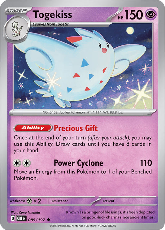 Togekiss - Obsidian Flames 085/197 - Rare