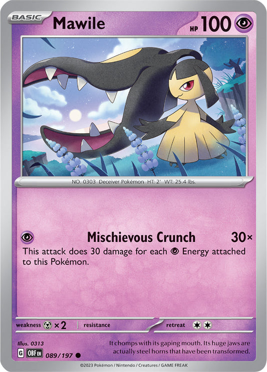 Mawile - Obsidian Flames 089/197 - Common