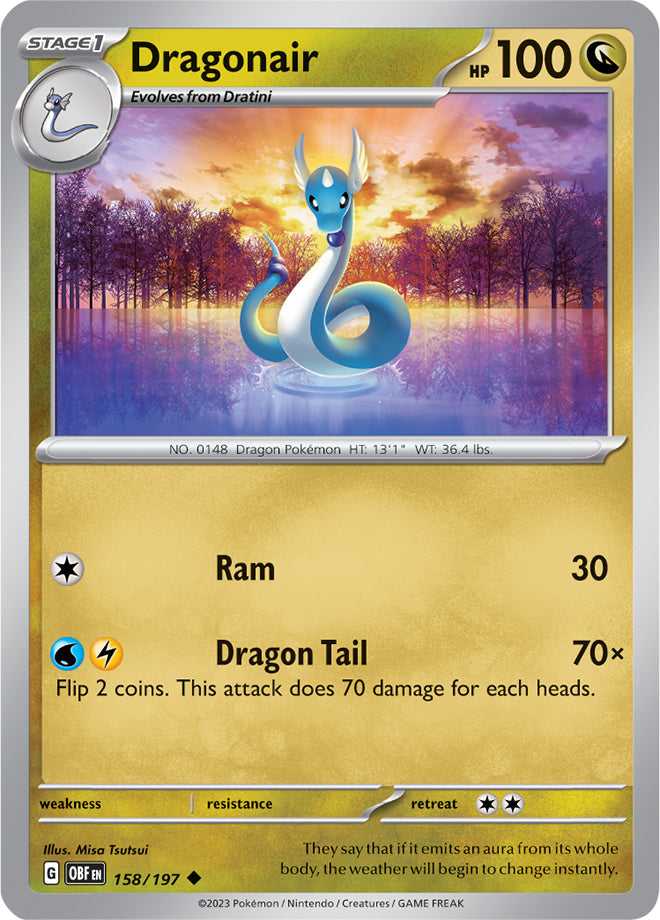 Dragonair - Obsidian Flames 158/197 - Uncommon