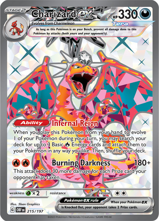 Charizard ex - Obsidian Flames 215/197 - Full Art