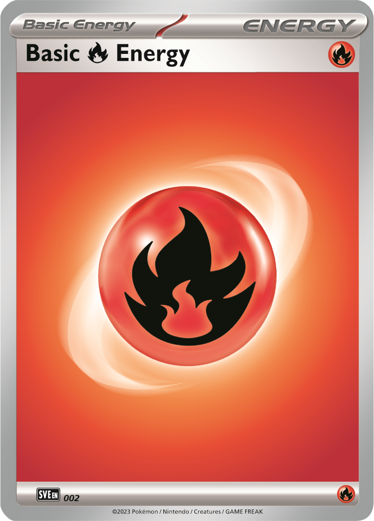 Fire Energy - Scarlet & Violet 151 - Galaxy Holo