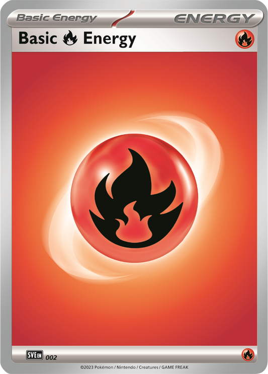 Fire Energy - Scarlet & Violet 151 - Galaxy Holo
