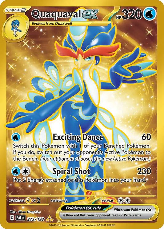 Quaquavalex - Paldea Evolved 273/193 - Hyper Rare