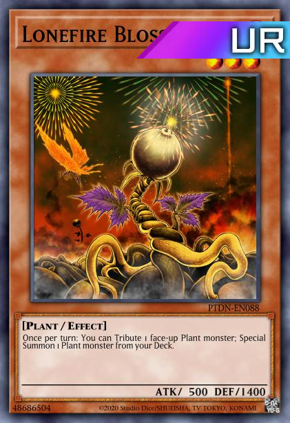 Lonefire Blossom - RA01-EN002 - 1st Edition - Ultra Rare