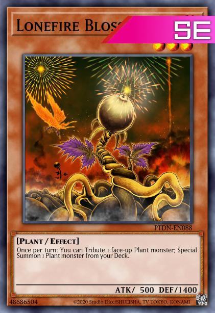 Lonefire Blossom - RA01-EN002 - 1st Edition - Secret Rare