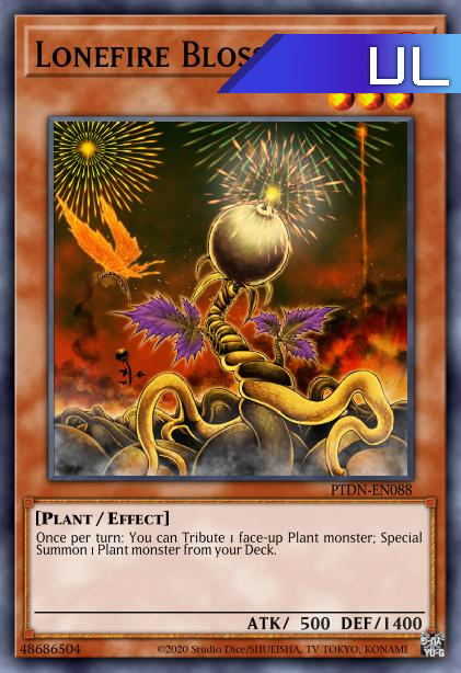 Lonefire Blossom - RA01-EN002 - 1st Edition - Ultimate Rare