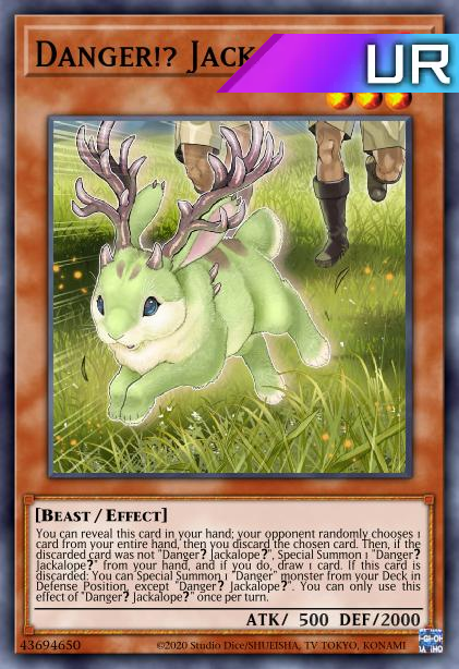 Danger!? Jackalope? - RA01-EN013 - 1st Edition - Ultra Rare