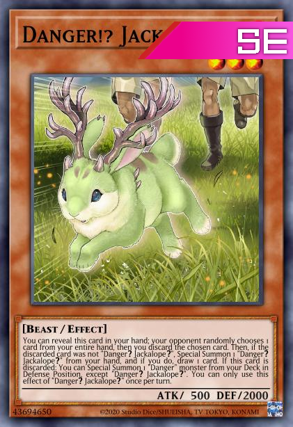 Danger!? Jackalope? - RA01-EN013 - 1st Edition - Secret Rare